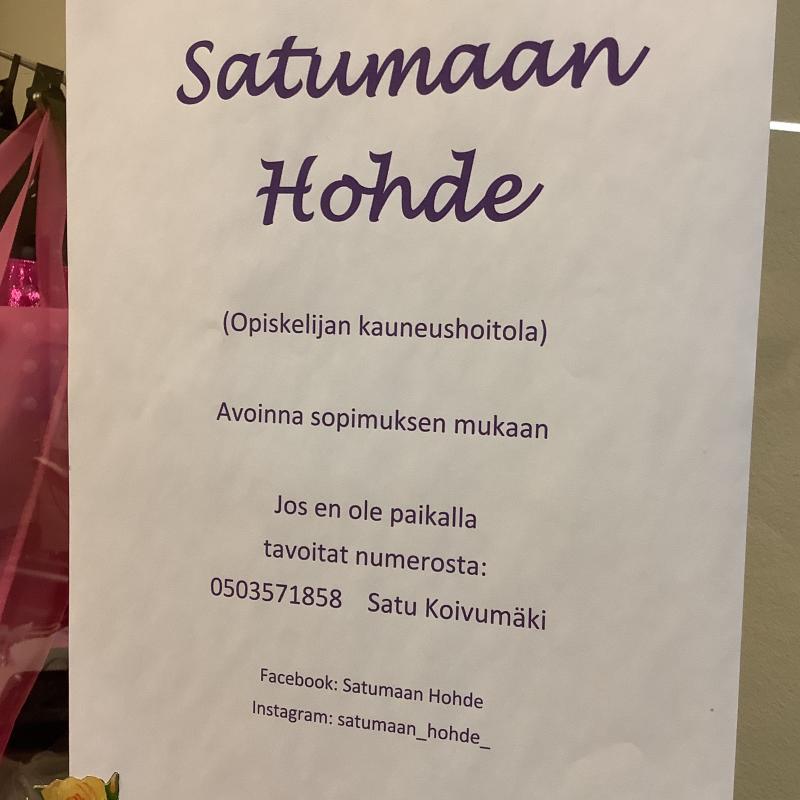 Kauneushoitola Satumaan HOHDE